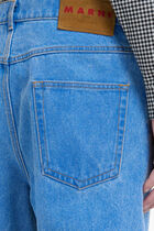 Organic Denim Wide Leg Jeans