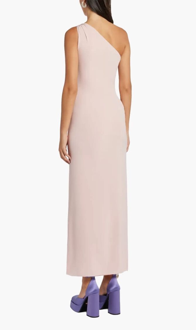 Gathered Corset Maxi Dress