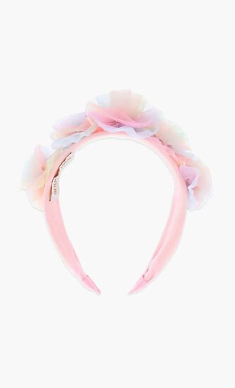 ROSIE TULLE ALICEBAND RAINBOW