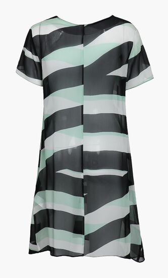 Waves Pattern Dress