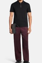 FORMAL PANT CINZED WOOL FABRIC