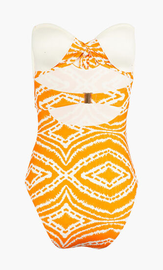 Zanzibar Twist Tie Front One Piece