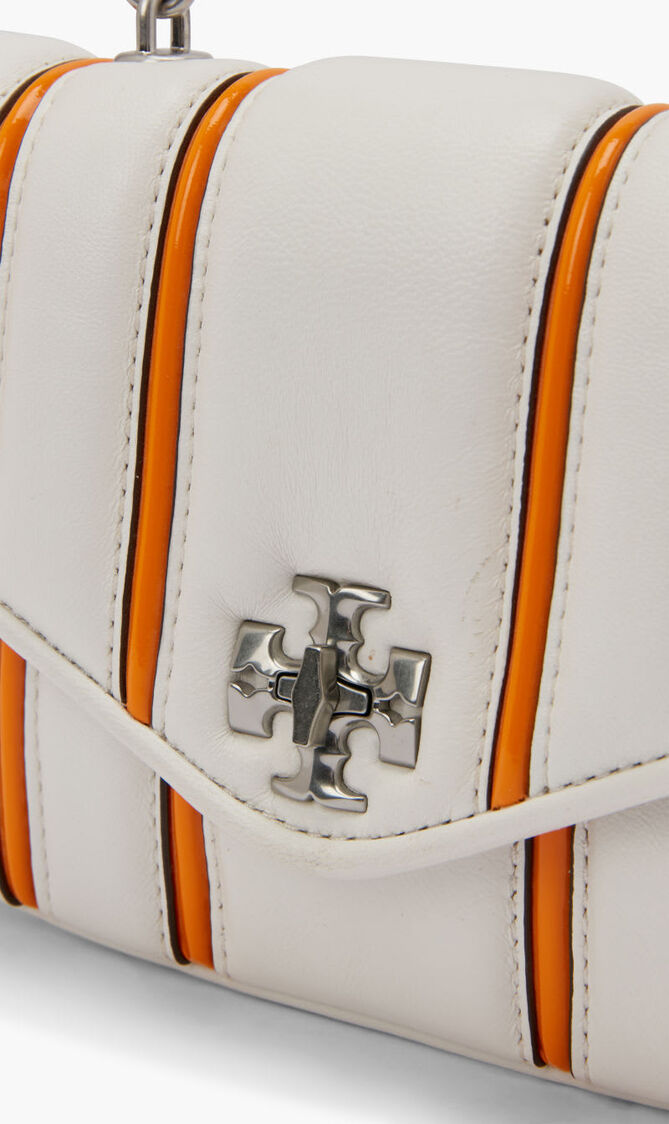 KIRA BOMBE STRIPE MINI TOP-HANDLE BAG