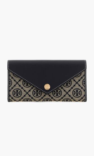 T Monogram Long Wallet