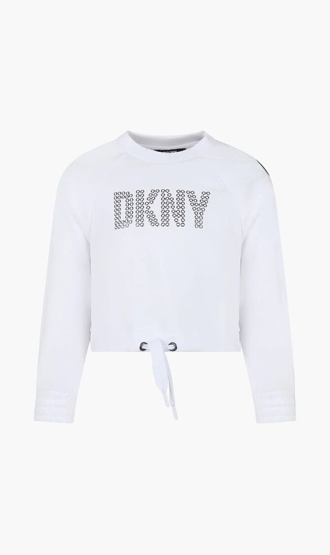 Logo Cropped Sweatshirt