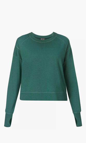 AFTER CLASS CROP SWEATSHIRT