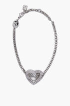 SJC MATRIX BRACELET HRT WOVEN WHI/RHS