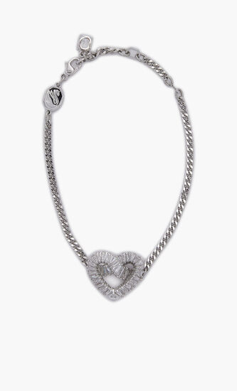 SJC MATRIX BRACELET HRT WOVEN WHI/RHS