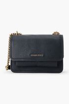 Claire Small Pebbled Leather Convertible Shoulder Bag