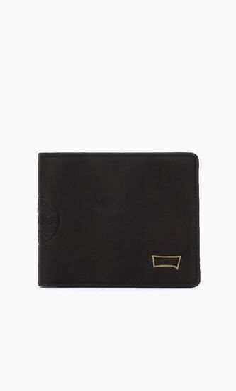 Embossed Logo Bi-Fold Wallet