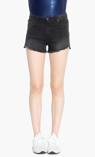 Stretch Denim Shorts