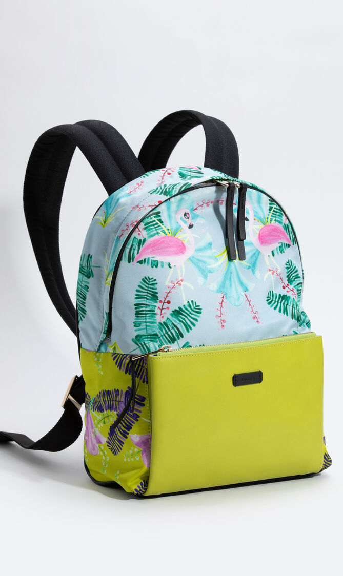 Guidecca Flamingo Print Backpack