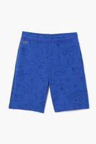 Croc Motif Fleece Shorts