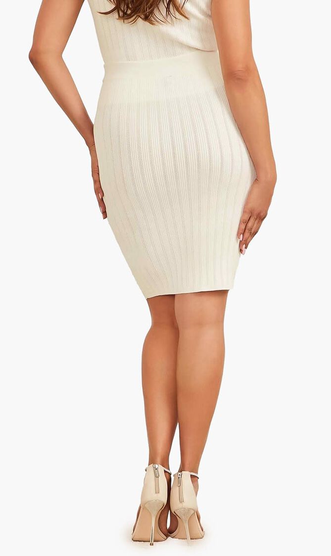 Andromeda Stitched Sweater Skirt