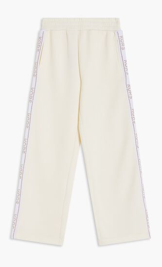 Logo Embellished Side Panels Jogging Bottoms