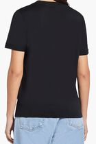 Ss Cn Glittery Logo Tee