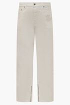90SLOGO ZIP DET SKATE JEANS RAW WHITE RA