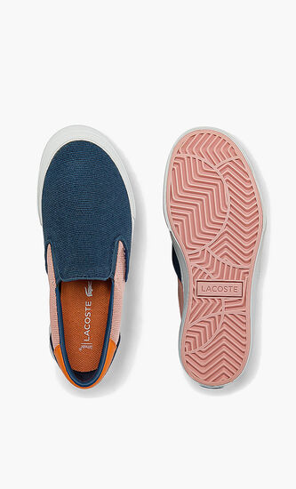 Jump Serve Slip Canvas Trainers
