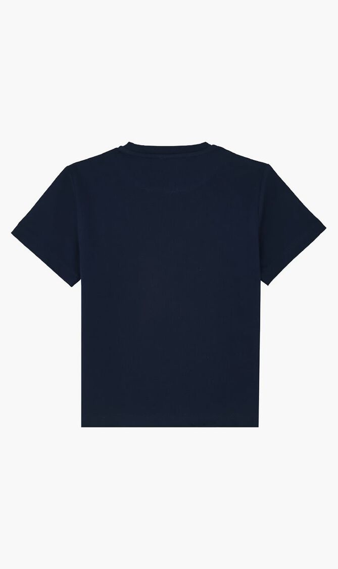 Placed Embroidered Turtle T Shirt