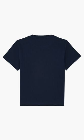 Placed Embroidered Turtle T Shirt