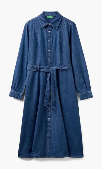 Denim Shirt Dress