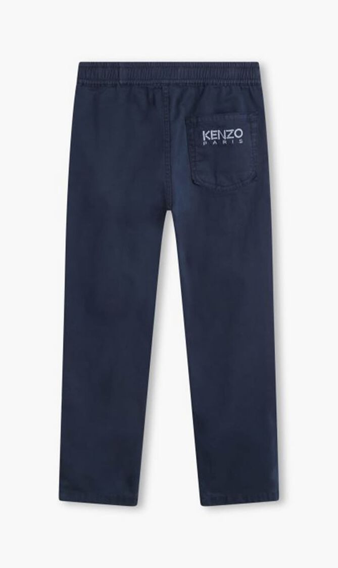 Cotton Blend Trousers