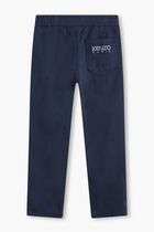 Cotton Blend Trousers