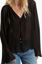 Georgette V-Neck Blouse