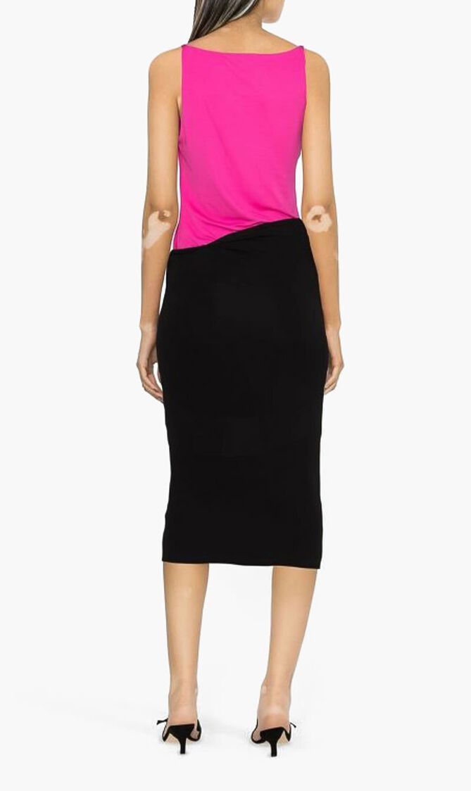 Greca Detail Skirt