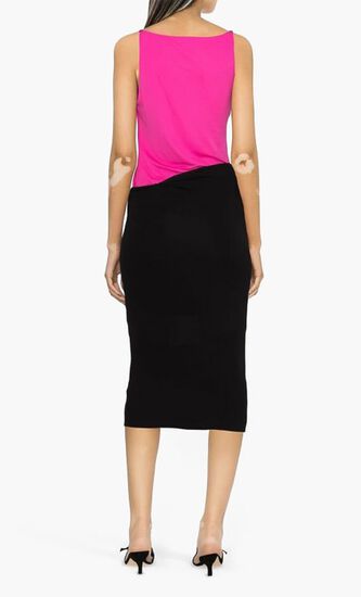 Greca Detail Skirt