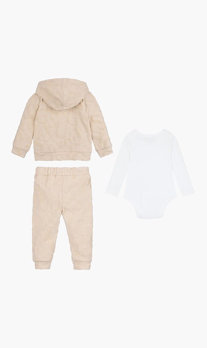 Set Hood Ls Top+Ls Body+Pants