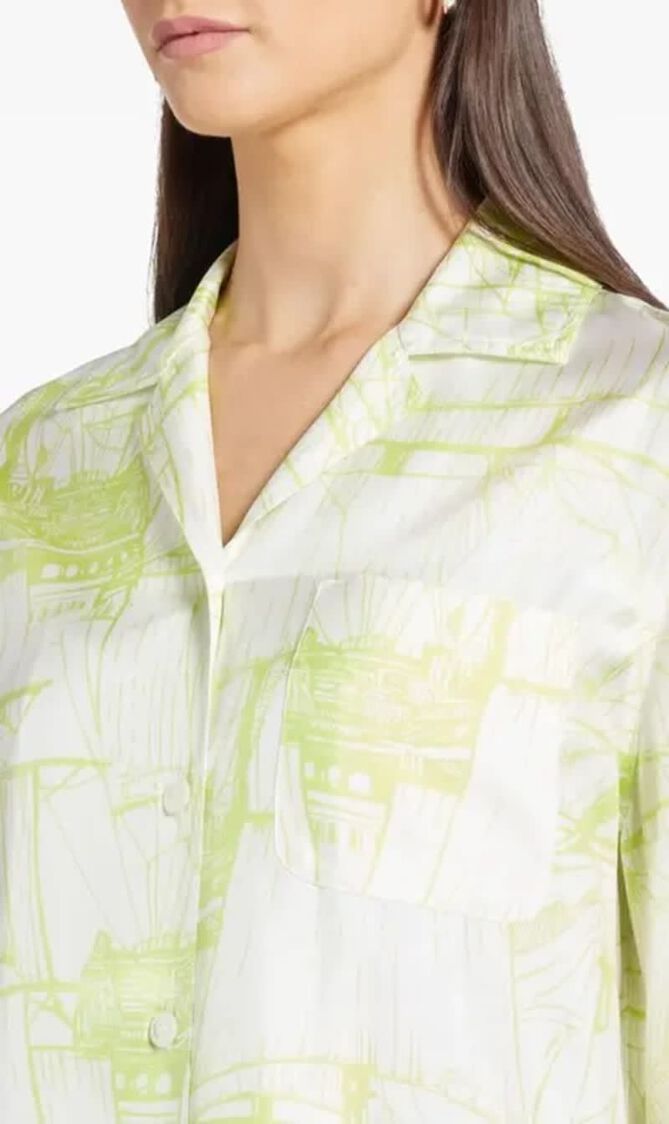 Abstract Print Shirt