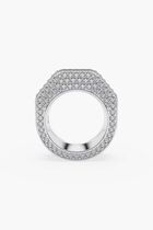 SJC DEXTERA RING OCT FULL PAVE CRE/RHS 60 MM
