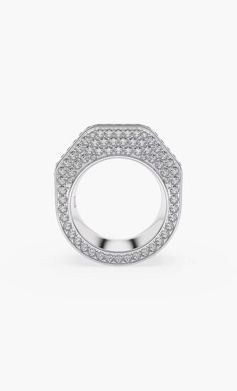 SJC DEXTERA RING OCT FULL PAVE CRE/RHS 60 MM