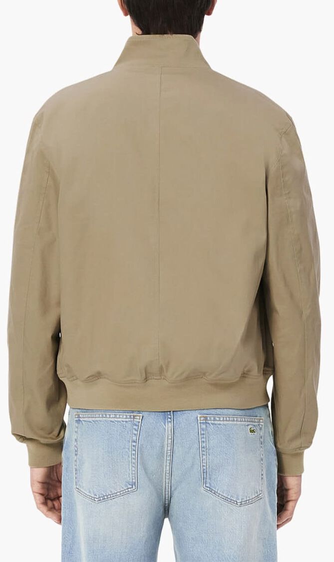Water Repellent Twill Harrington Jacket