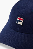 SHYLOCORD F_BOX LOGO CORDUROY BASEBALL CAP