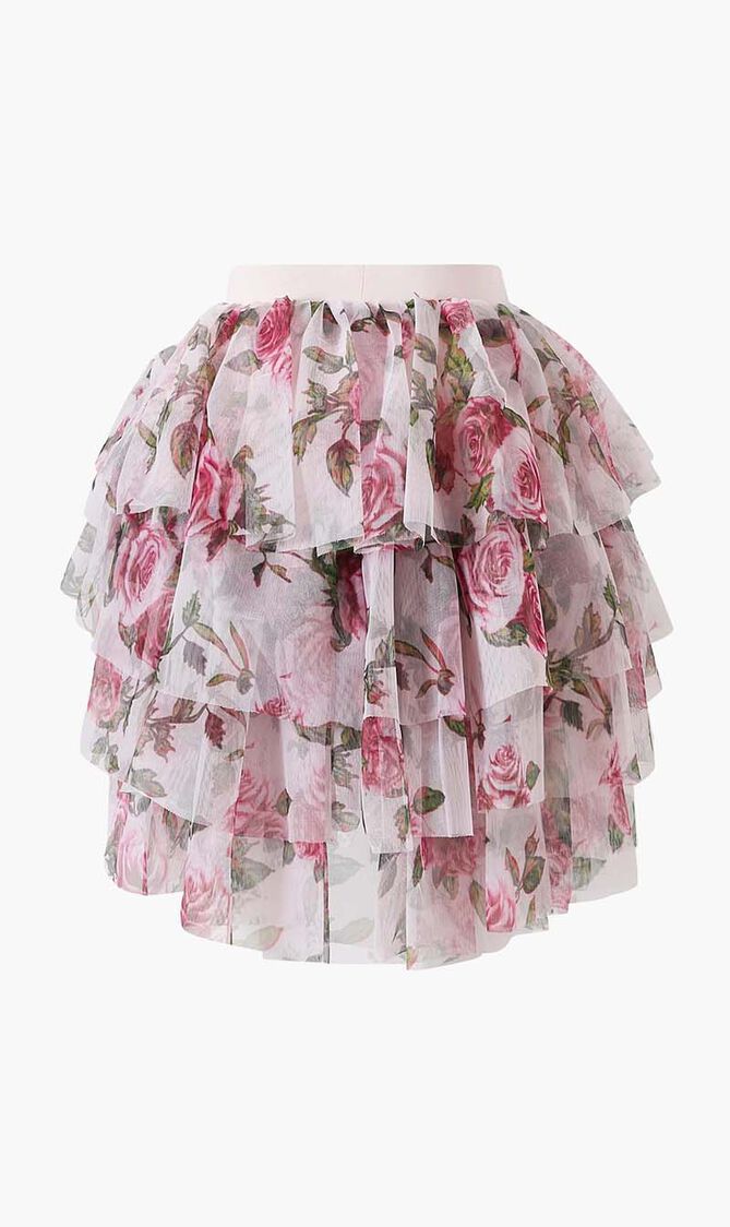 Patsy Rose Print Skirt