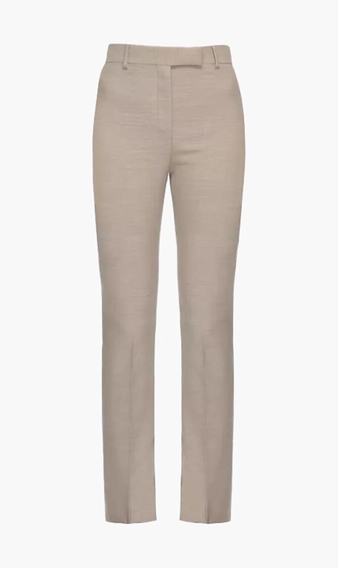 WOOL DOUBLE NATTE'TROUSERS