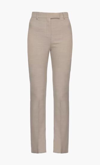 WOOL DOUBLE NATTE'TROUSERS