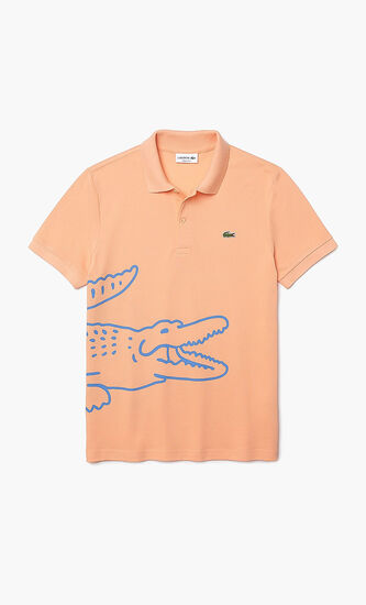 Regular Fit Ribbed Polo
