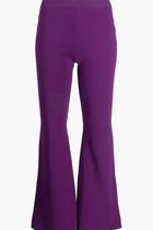 High Waist Knitted Flared Trousers