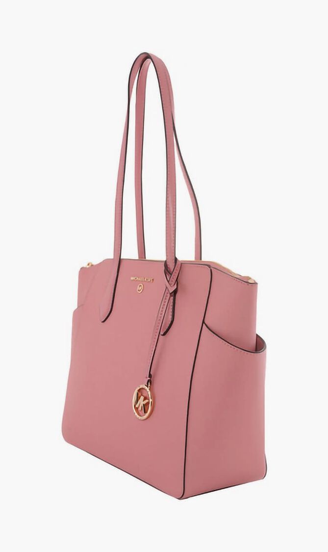 Marilyn Medium Saffiano Leather Tote Bag