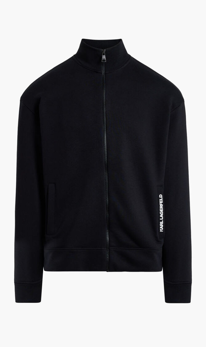 DOTTED LOGO ZIP UP