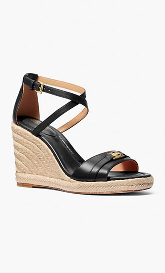 Mandy Leather Wedge