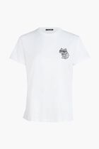 Ikon Karl & Choupette Rhinestone T-Shirt