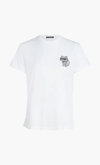Ikon Karl & Choupette Rhinestone T-Shirt