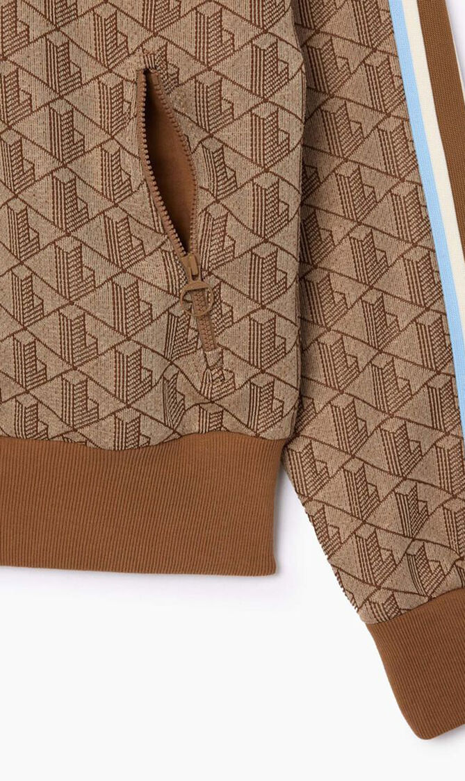 Jacquard Monogram Hoodie