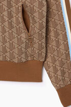 Jacquard Monogram Hoodie