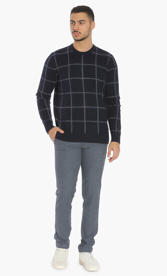 Crew Neck Wool Sweater