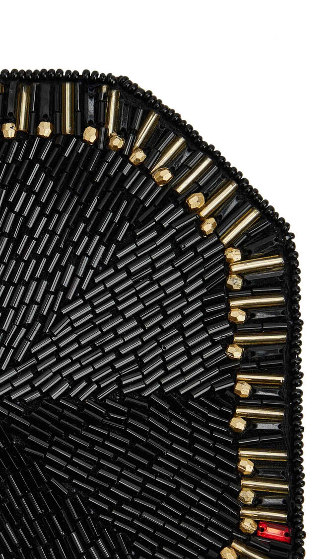 طقم قواعد الأكواب لوكسر باللون الأسود - 4 قطع